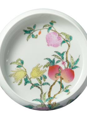 景德镇官方手绘粉彩水洗