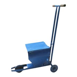 足球场地橡胶大轮画线车 田径 操场划线器 跑道 石灰画线车 包邮