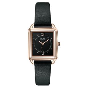 2024新款轻奢小众皮带手表女防水气质百搭长方形时尚小表盘ins风