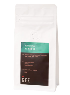 GeeCoffee云南普洱茶甘香咖啡豆