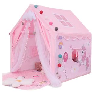 儿童帐篷室内公主房宝宝游戏屋女孩男孩玩具床上蚊帐睡觉分床神器