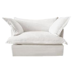 北欧软云朵乳胶单双人沙发客厅家用卧室慵懒布艺小沙发懒人可拆洗