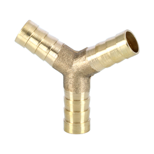 货车淋水器配件滴水刹车纯铜宝塔T型三通直通四通软管接头8mm10mm