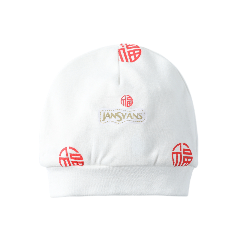 jansyans纯棉小月龄通用帽子胎帽