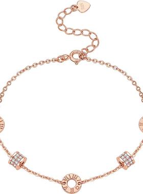 JAY通体925银小蛮腰手链