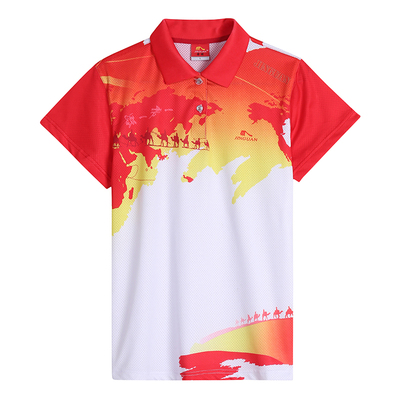 晋冠女短袖运动服套装男南韩丝