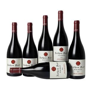 澳洲原瓶进口干红葡萄酒14.2度红酒整箱礼盒送礼正品官方6支装