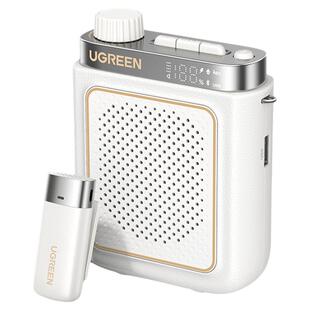 绿联V6领夹小蜜蜂扩音器上课摆摊户外专用