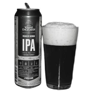 VOLFAS /沃夫狼啤 美式IPA精酿啤酒568ml*12罐 26.7月到期 口粮酒