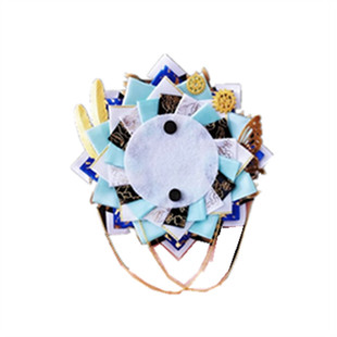 米琳原创吧唧托散兵流浪者吧唧托原神徽章托痛包装饰胸针谷美