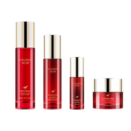 茶自然茶萃焕颜鎏金抗皱水乳套