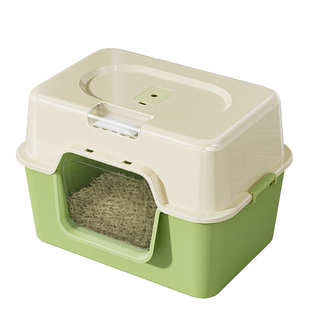 猫砂盆超大号全封闭式防外溅防臭特大号新型猫厕所猫咪专用猫沙盆