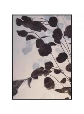 WSU手绘油画晴熏侘寂风挂
