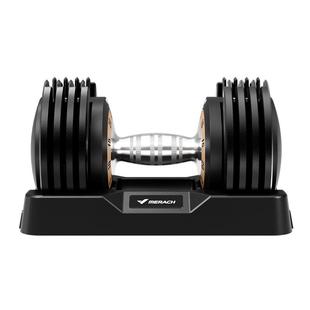 麦瑞克可调节哑铃大重量男士专业健身家用纯钢套装练力量组合器材