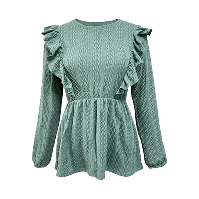 Long Sleeve T-shirt Tops For Women 2026 Autumn Winter New