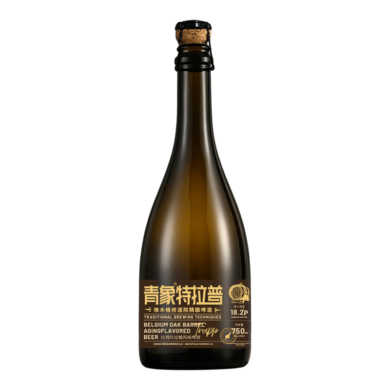 青象特拉普修道院精酿啤酒750m橡木桶发酵比利时烈性三料艾尔OAK