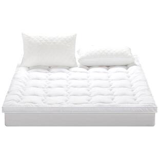 富安娜可水洗床垫软垫春夏加厚垫褥家用褥子防滑垫子学生宿舍垫被