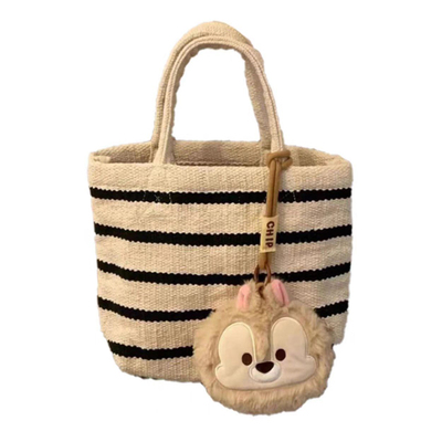 秋冬针织包包女手提小托特包