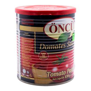 土耳其进口爱厨罐装番茄酱ONCU tomato paste土耳其番茄酱830g