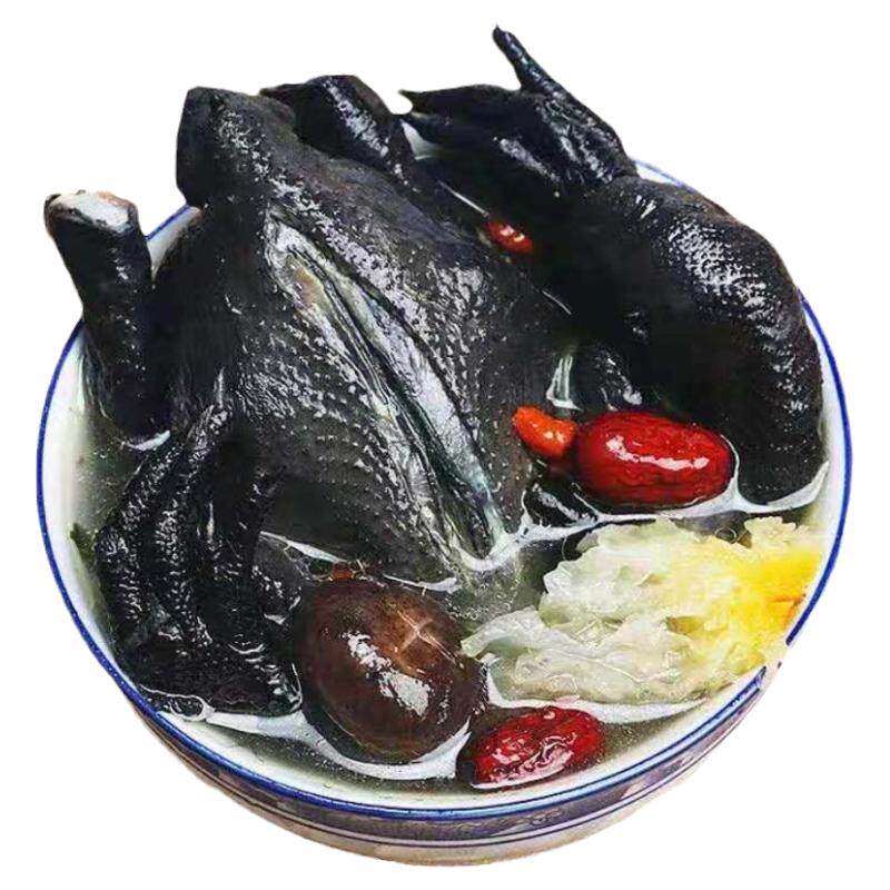2只正宗乌鸡乌骨鸡泰和乌鸡孕妇
