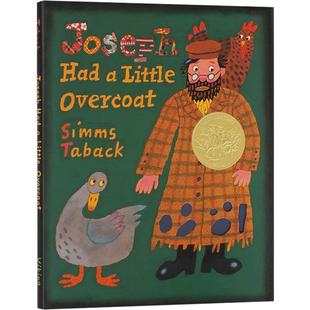约瑟夫有一件小外套/旧大衣 精装版  Joseph Had a Little Overcoat 凯迪克奖 吴敏兰绘本书单 英文原版儿童启蒙图画正版书