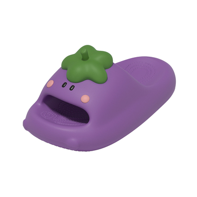 latetime茄子凉拖鞋女夏季外穿