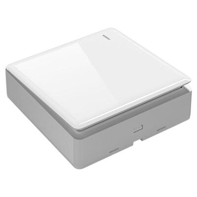 国际电工86型白色明装开关插座盒