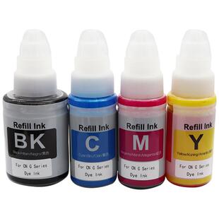 适用佳能CANON G1800 G1810 G2800 G2810 G2811 G2812 G3800 G3810 G4800打印机墨水GI-890 GI-790连供填充水