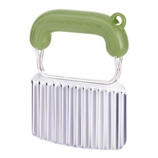 手持波浪刀狼牙土豆刀切薯条大波浪形波纹刀具切条器洋芋花刀神器