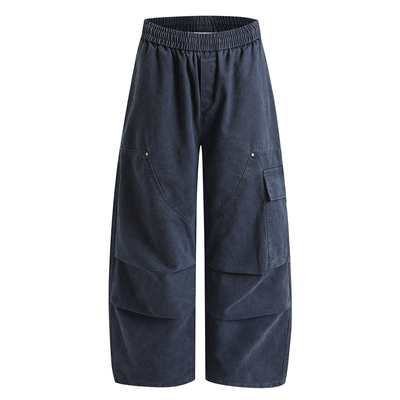 GOOZIMADE水洗做旧工装男休闲裤