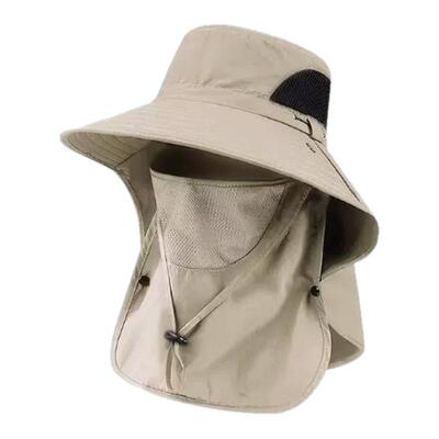 遮阳帽男士夏季户外钓鱼防晒帽