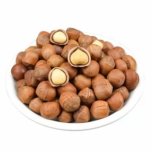 纯野生榛子新鲜炒货铁岭榛子原味大锅笨炒手拍水漏好吃中等个头