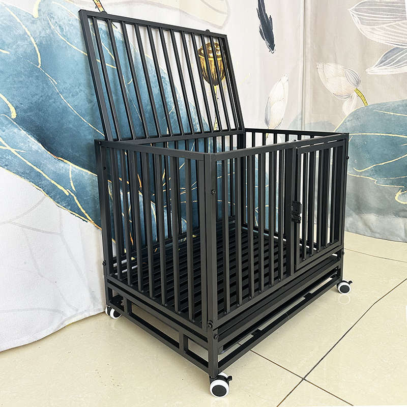 狗笼子小型犬室内方管折叠带厕所泰迪比熊中型犬柯基边牧宠物狗窝