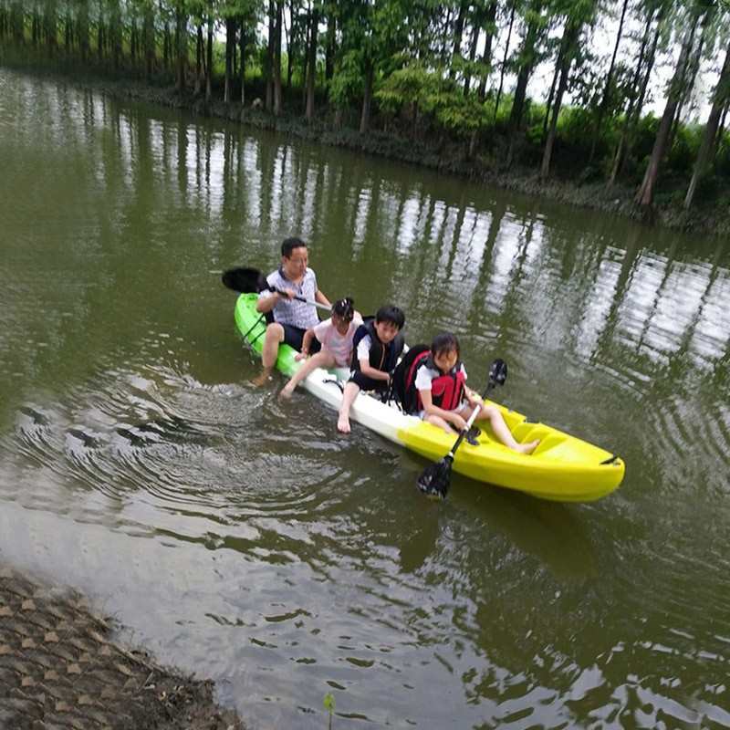 铝合金船桨 划桨 带孔挡板桨 充气船船桨 皮划艇船桨 万向船桨