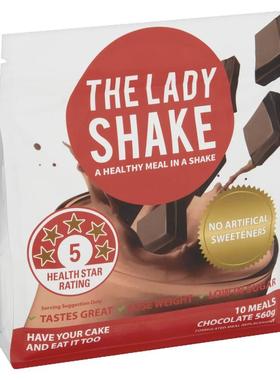 澳洲代购直邮 The Lady Shake 高蛋白低糖饱腹感脂肪燃S代餐粉