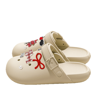 踩屎感洞洞鞋女夏季2025新款防滑