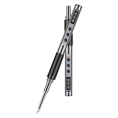鹿仙子T12智能数显电烙铁便携式