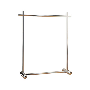 晾衣架服装展示架不锈钢材质落地家用室内可移动简易杆阳台衣帽架