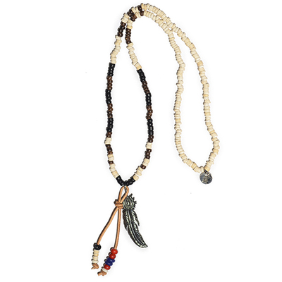 dabomb印第安民族风国潮羽毛吊坠