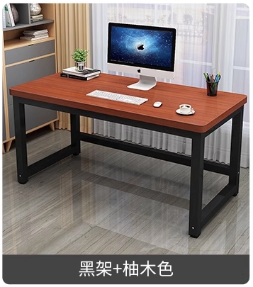 书桌电脑桌80公分高桌子长1.8m办公桌实木色拼接桌子两米尺寸定制