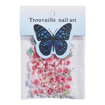 春日复古花朵庄园立体穿戴甲装饰