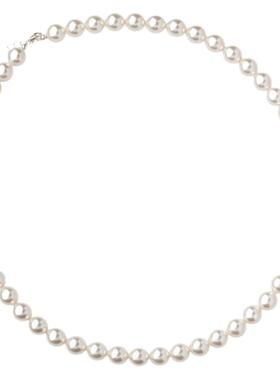 正圆强光施家珍珠项链fever同款