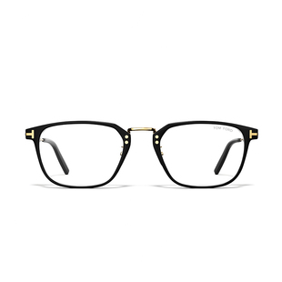 TOM FORD汤姆福特眼镜架 TF商务质感超轻方框近视眼镜 FT5862-D-B