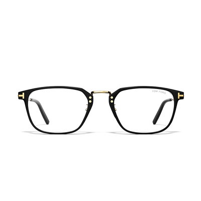 TOM FORD汤姆福特眼镜架 TF商务质感超轻方框近视眼镜 FT5862-D-B