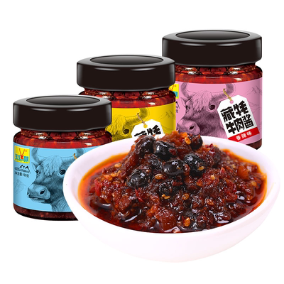 可可西里藏牦牛肉酱190g/瓶