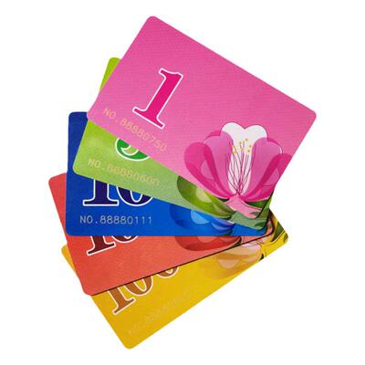 防水双面磨砂薄款麻将馆筹码卡片