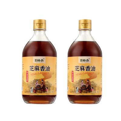 古鲜农芝麻油100%纯芝麻制取