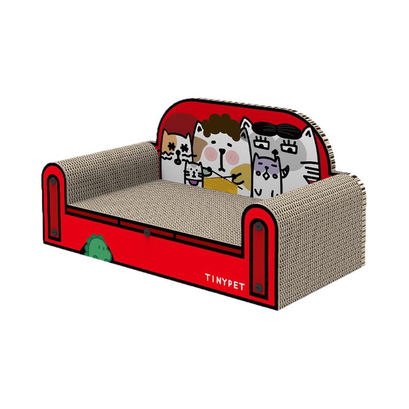 小芥超大号猫抓板沙发可容纳2猫