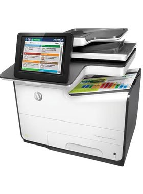 HP惠普586彩色打印机577喷墨一体机585页宽机办公商用高速双面A4