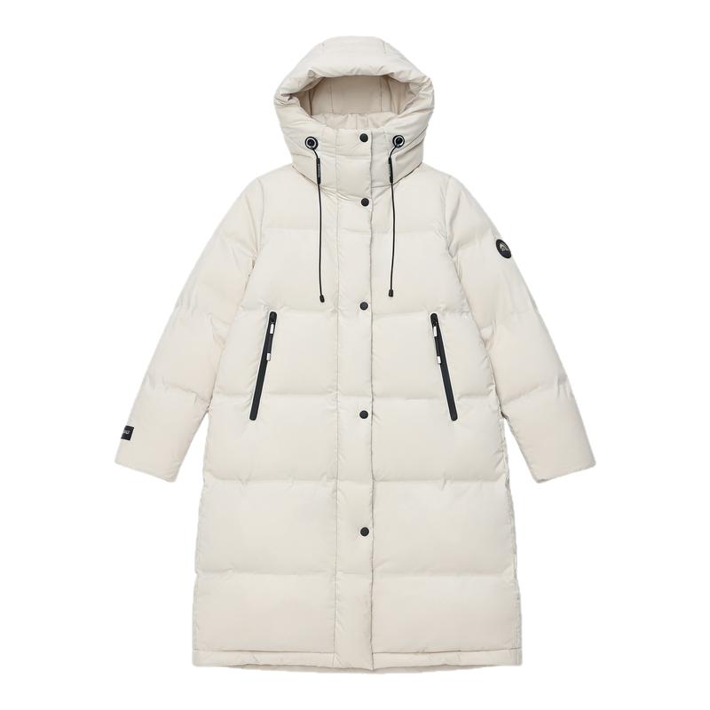 中长款羽绒服雪中飞连帽